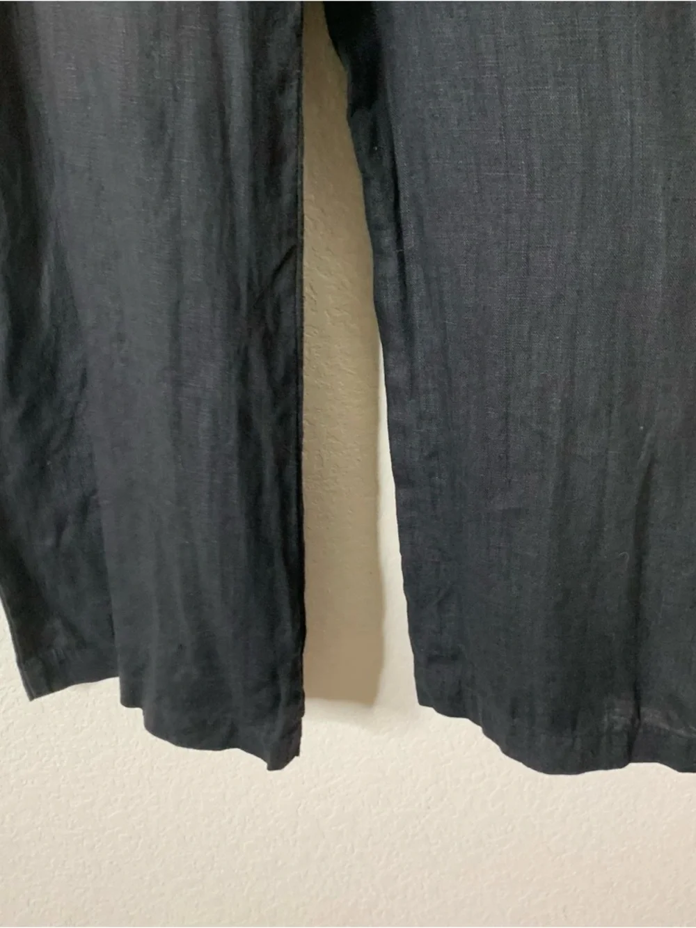Reformation Womens black Dominica 100% linen Strappy back zip jumpsuit 2
